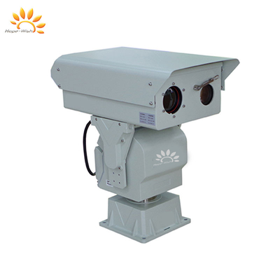 장거리 보안 PTZ 돔 카메라 640x480 해상도와 90도 기울기