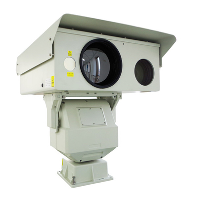 야간 시계 고해상 열 사진기 장거리 레이저 감시 시스템