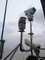 항구 감시를 위한 장거리 IR 안전 안개 관통 사진기 RJ45