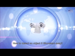 Uncooled UFPA 감지기 IP 감시 체계를 가진 이중 열 사진기 야간 시계