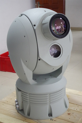 냉각된 PTZ 열 화상 진찰 사진기 10 - 60km 냉각된 EO IR 감시 시스템