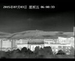 냉각되지 않은 센서 열 감시 시스템 40MK NETD 및 10km 열 배 탐지
