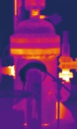 휴대용 온도 도구형 열 카메라 가벼운 IR 사진 카메라 2km 탐지 거리