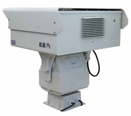 PTZ 열영상 카메라, 자동 수동 초점 기능, 항구 및 공항 모니터링에 적합하다.