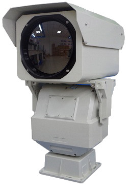 PTZ 장거리 열 사진기, 줌 렌즈 FCC와 가진 옥외 HD CCTV 사진기